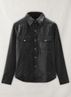 (image for) Leather Shirt Jacket - #1S