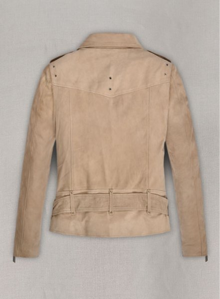 (image for) Wiella Biker Suede Leather Jacket