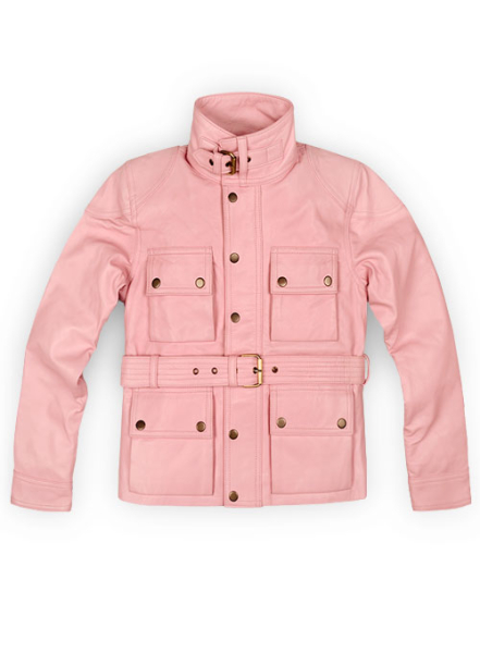 (image for) Light Pink Leather Jacket # 286