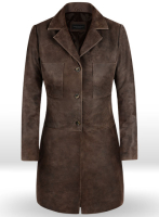 (image for) Annabelle Wallis The Mummy Trench Coat