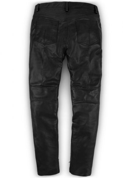 Leather Biker Jeans - Style #1 : LeatherCult: Genuine Custom Leather ...