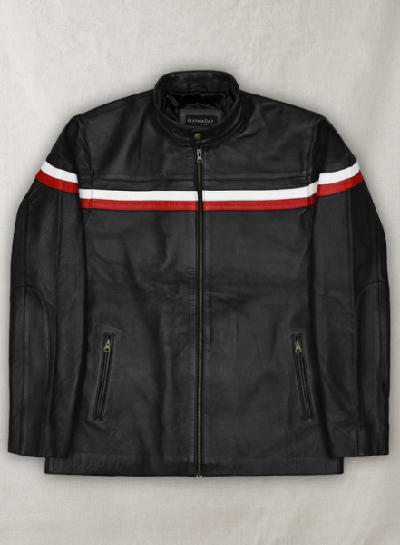 (image for) Black Leather Jacket #882 - 3XL