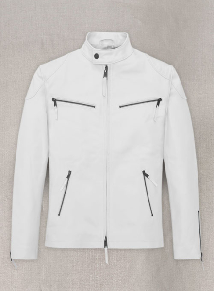 (image for) White Leather Jacket #907