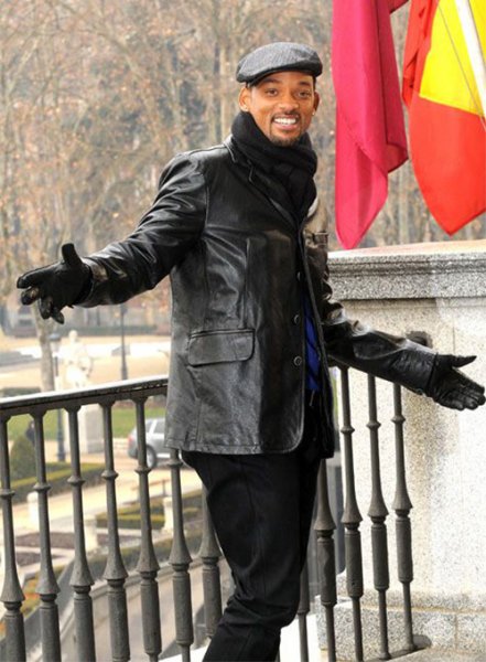 (image for) Will Smith Leather Blazer