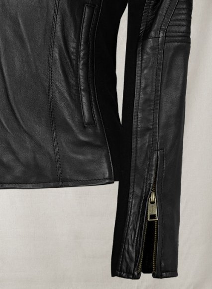 (image for) Modern Stretch Leather Jacket