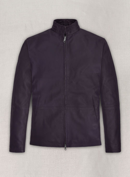 (image for) Purple Washed & Wax Tom Cruise MI Reckoning Leather Jacket