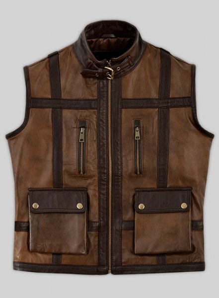 (image for) Leather Vest # 352