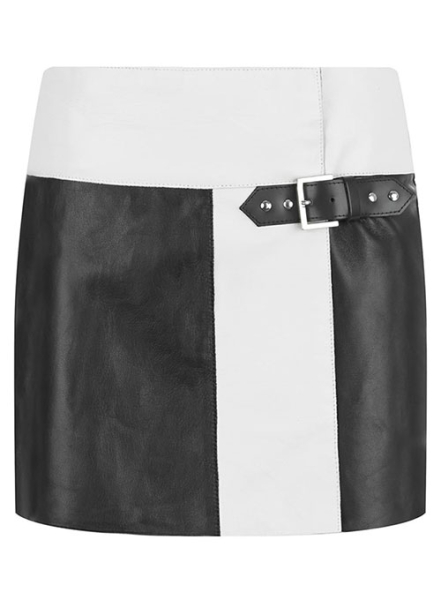 (image for) Devore Leather Skirt - # 479