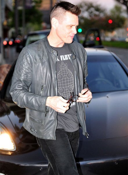 (image for) Jim Carrey Leather Jacket #2