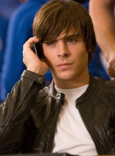 (image for) Zac Efron 17 Again Leather Jacket