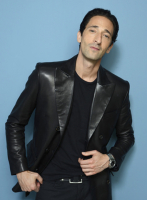 (image for) Adrien Brody Leather Blazer