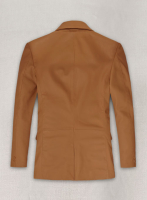 (image for) Soft Bella Brown Leather Blazer