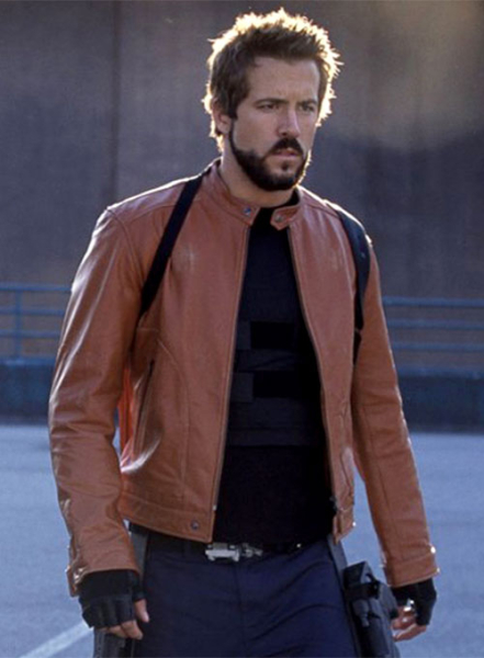 (image for) Ryan Reynolds Blade: Trinity Leather Jacket