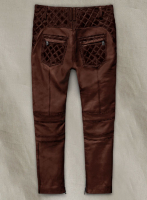 (image for) Outlaw Burnt Maroon Leather Pants