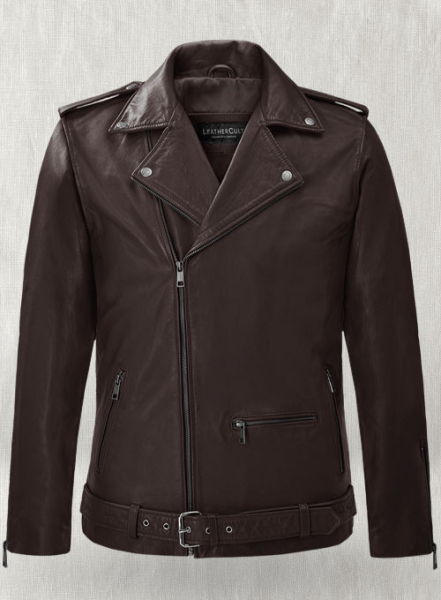 (image for) Rutland Brown Riding Leather Jacket