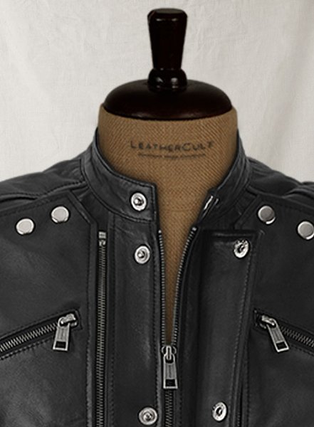 (image for) Leather Biker Vest # 333