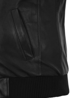 (image for) Classic Bomber Leather Jacket