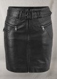 (image for) Cowgirl Leather Skirt - # 198