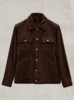 (image for) Brown Frodo Suede Leather Jacket