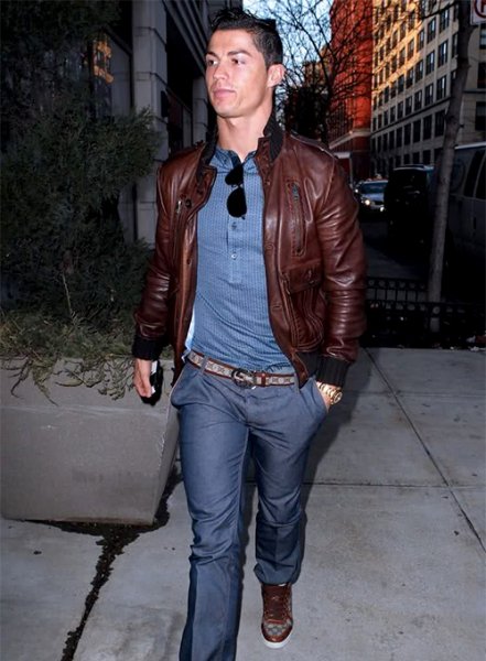 Cristiano Ronaldo Leather Jacket #2 : LeatherCult.com, Leather Jeans ...