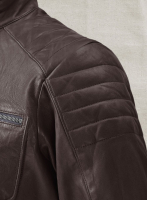 (image for) Firefly Moto Brown Biker Leather Jacket