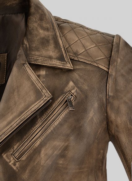 (image for) Roger Timber Leather Jacket