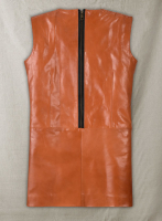 (image for) Shiny Old Tan Bonfire Leather Dress - # 752