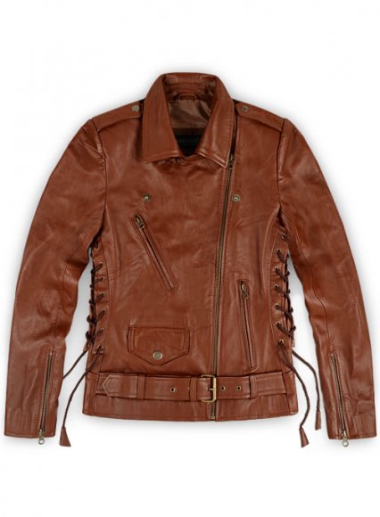 (image for) Emma Watson Leather Jacket