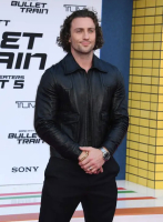 (image for) Aaron Taylor Johnson Leather Jacket