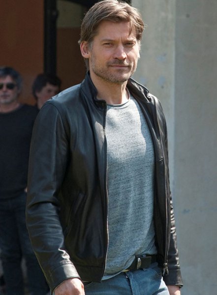 (image for) Nikolaj Coster Waldau Leather Jacket