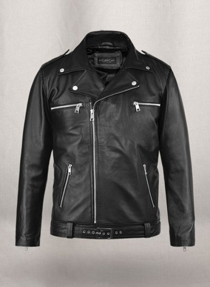 (image for) Jeffrey Morgan The Walking Dead Leather Jacket