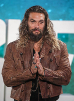 (image for) Jason Momoa Justice League Leather Jacket