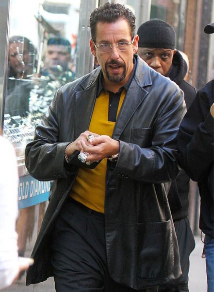 (image for) Adam Sandler Uncut Gems Leather Blazer