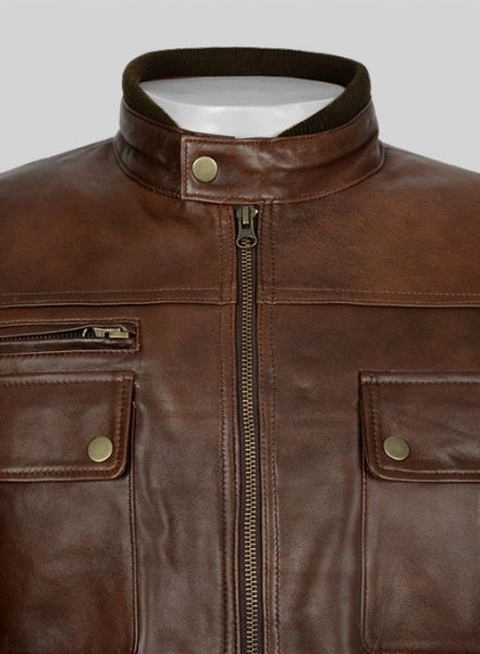 (image for) Spanish Brown Leather Jacket # 94