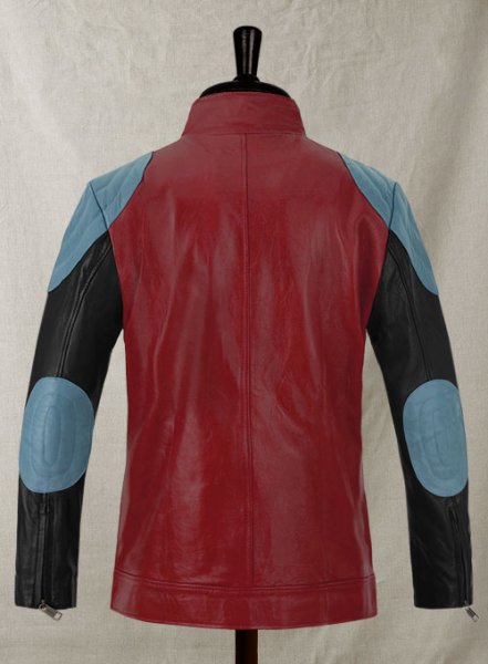 (image for) Cherry Red Akon Leather Jacket