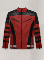 (image for) Dwayne Johnson Red One Leather Jacket