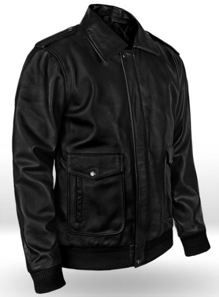 (image for) A2 Flight Bomber Leather Jacket