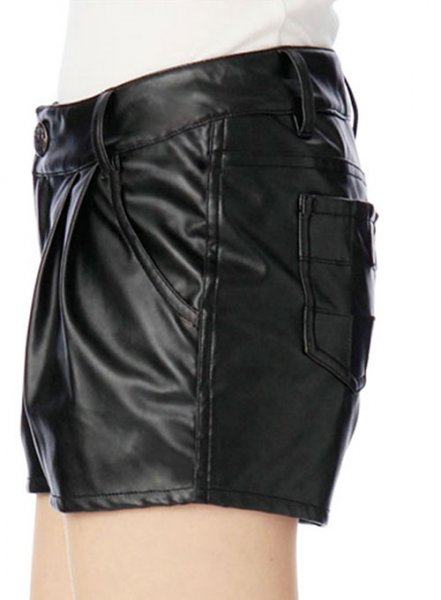 (image for) Leather Cargo Shorts Style # 366