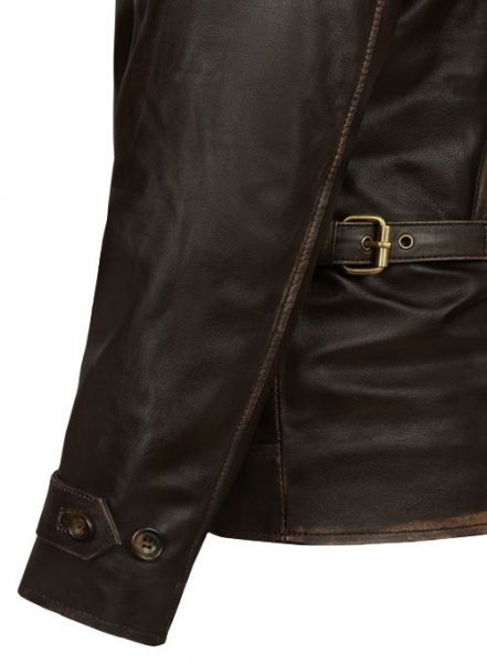 (image for) Rubbed Brown Taylor Lautner The Twilight Saga Leather Jacket