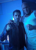 (image for) Scott Adkins Accident Man Leather Jacket