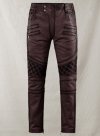 (image for) Outlaw Burnt Wine Leather Pants