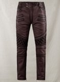 (image for) Outlaw Burnt Wine Leather Pants