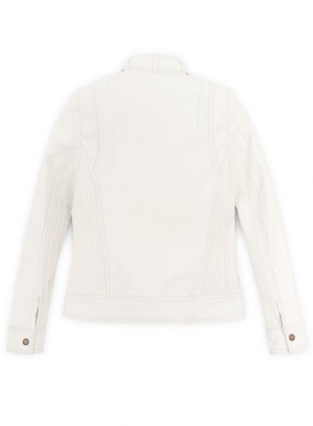 (image for) Off White Leather Jacket # 217