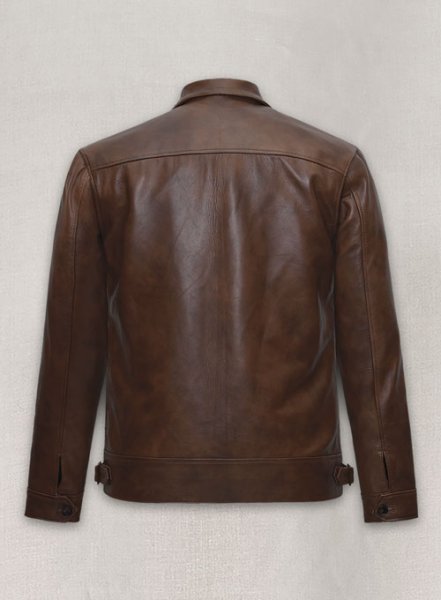 (image for) Leonardo DiCaprio The Aviator Leather Jacket