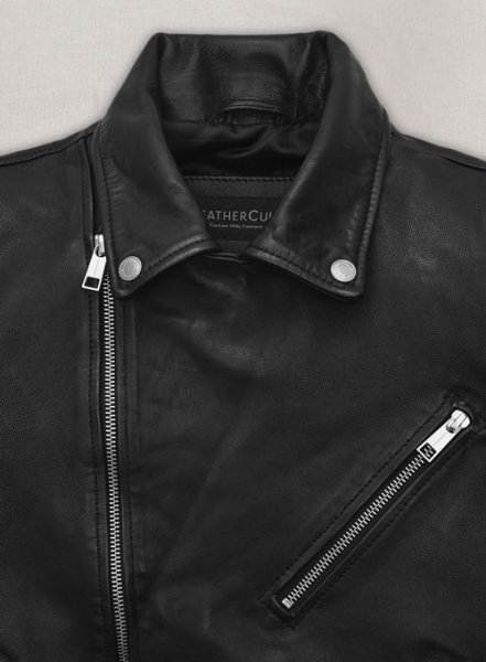 (image for) Nicholas Hoult Leather Jacket #1