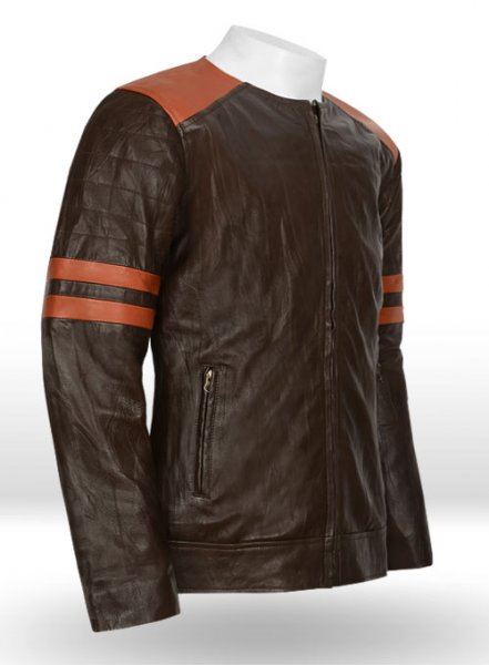 (image for) Leather Fighter T-Shirt Jacket