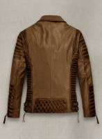 (image for) Charles Burnt Tan Leather Jacket