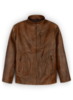 (image for) Spanish Brown Rampage Dwayne Johnson Leather Jacket