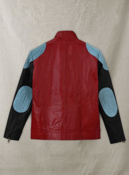 (image for) Cherry Red Akon Leather Jacket