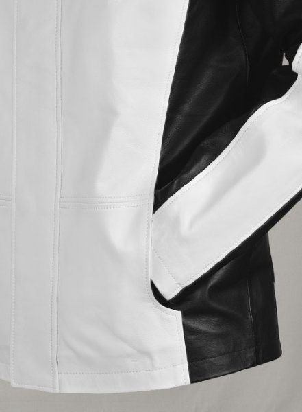 (image for) White inFamous Cole MacGrath Leather Jacket